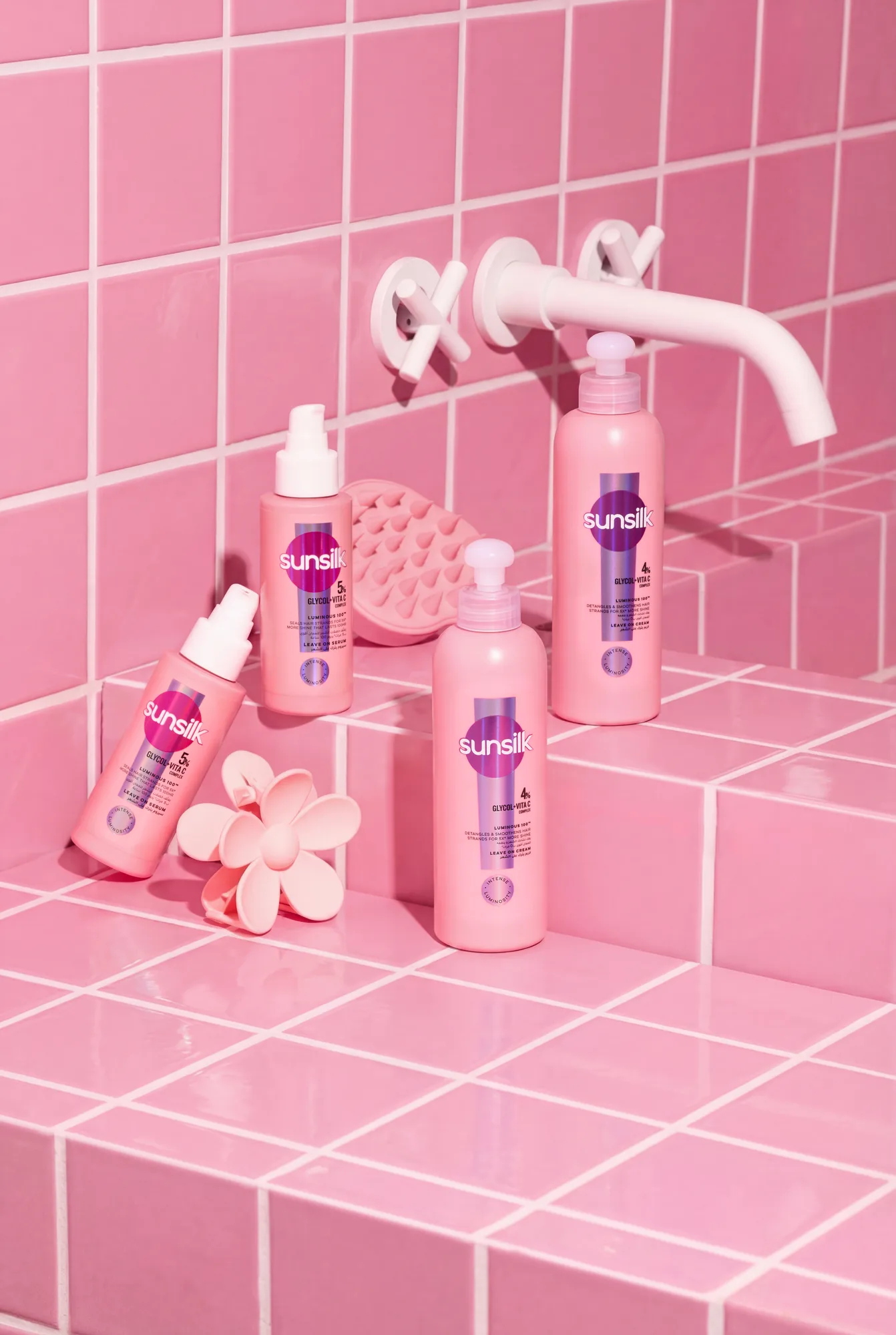 Sunsilk Set Rescue. A published shoot rescued with AI instead of a reshoot, created in Dubai by Aleksandar Pasaric.